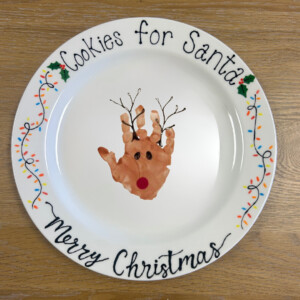 Print on Santa Plate