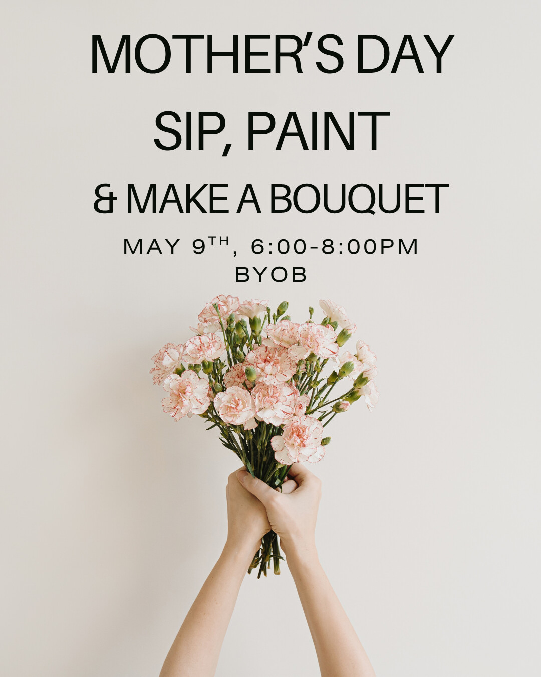 Mother's Day Event - Vase and Bouquet