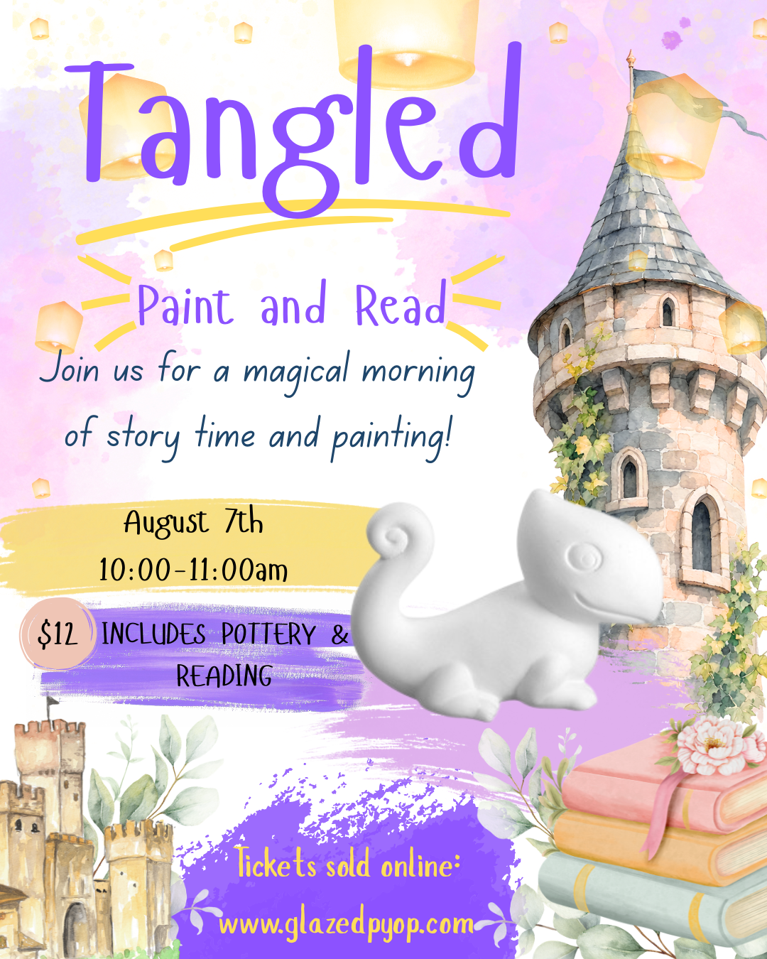 Tangled - Read and Paint event