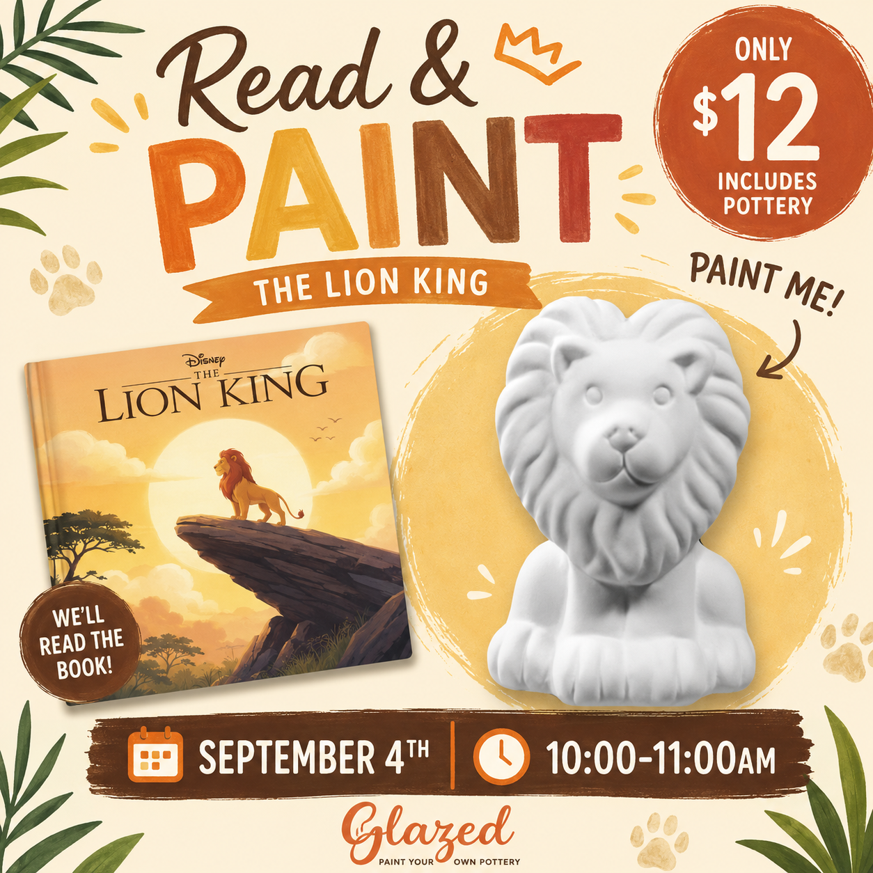 Lion King - Read & Paint